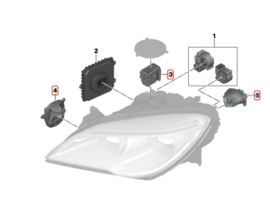 NEW SET OF LED MODULE , DIRECTION INDICATOR FOR HEADLIGHTS BMW 6 F06 GRAND COUPE LCI F12 LCI F13 LCI MS 63117394902 + 63117394904 - image 2